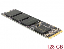 54619 Delock M.2 NGFF SATA 6 Gb/s SSD 128 GB 80 mm