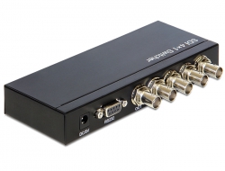 93251 Delock 3G-SDI Switch 4 in > 1 out