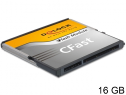 54554 Delock SATA 6 Gb/s CFast Flash Card 16 GB