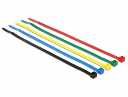 18623 Delock Cable ties coloured 200 mm Version B 50 pieces