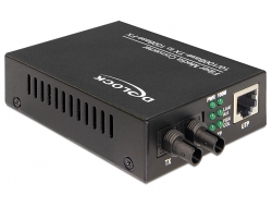 86228 Delock Media Converter 100Base-FX ST MM 1310 nm 2 km 