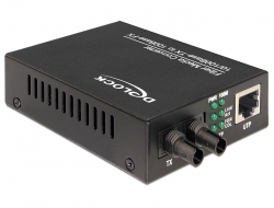 86229 Delock Media Converter 100Base-FX ST SM 1310 nm 20 km