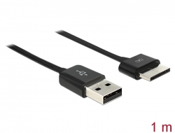 83555 Delock Adat- és töltőkábel USB dugó > 36 érintkezős ASUS Eee Pad dugó 1 m