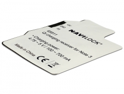 65911 Navilock Receptor de carga Qi interno para Galaxy Note 3