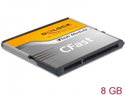 54553 Delock SATA 6 Gb/s CFast Flash Card 8 GB