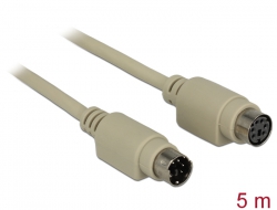 84072 Delock Extension Cable PS/2 male > PS/2 female 5 m