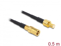 88732 Delock Antenna Cable SMB Plug > SMB Jack RG-174 0.5 m