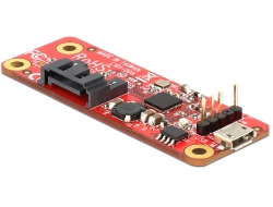 62626 Delock Converter Raspberry Pi USB Micro-B female / USB Pin Header > SATA 7 Pin