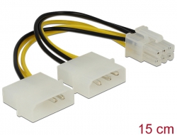 82315 Delock Power cable for PCI Express Card 15 cm