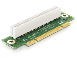 89087 Delock Riser-kort PCI > PCI vinklat 90° vänsterinsättning 2U
