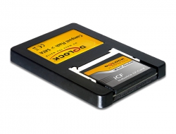 Delock Products 91661 Delock 2.5″ Card Reader SATA > Compact Flash Card