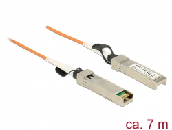 86437 Delock Aktives Optisches Kabel SFP+ Stecker > Stecker 7 m 