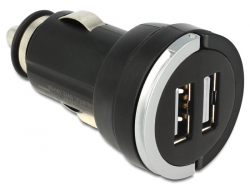 62515 Navilock Samochodowy adapter prądu stałego 2 x USB A 3,1 A