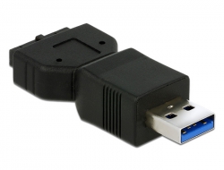 65671 Delock Adapter USB 3.0 pin header 19 pin female > USB 3.0 Type-A male