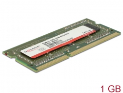 55827 Delock SO-DIMM DDR3L   1 GB 1600 MHz 1.35 V / 1.5 V  -40 °C ~ 85 °C  Industrial