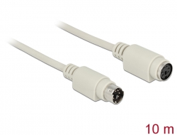 84704 Delock Extension Cable PS/2 male > PS/2 female 10 m