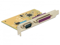 89446 Delock PCI Express x1 Card to 1 x Serial + 1 x Parallel