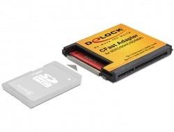 62671 Delock CFast Adapter for SD Memory Cards