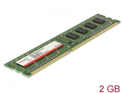 55830 Delock DIMM DDR3L     2 GB 1600 MHz 1,35 V / 1,5 V  Industrial