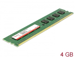 55837 Delock DIMM DDR4     4 GB 2133 MHz 1.2 V Industrial