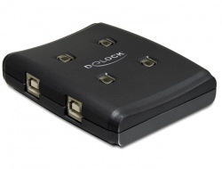 87483 Delock USB 2.0 Sharing Switch 4 – 1