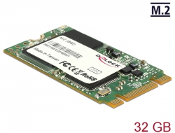 54713 Delock M.2 NGFF SATA 6 Gb/s SSD   32 GB (S42) Micron MLC