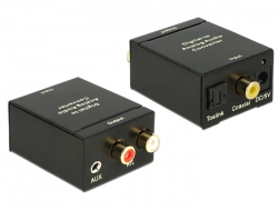 62722 Delock Convertidor de audio digital > analógico con conector estéreo de 3,5 mm hembra