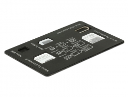 20650 Delock Kit d’adaptateurs de cartes SIM 4 en 1