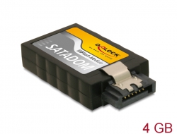 54591 Delock SATA 6 Gb/s Flash Module 4 GB vertical SLC 