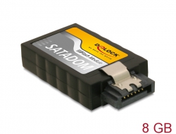 54592 Delock SATA 6 Gb/s Flash Module 8 GB vertical SLC 