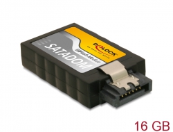 54593 Delock SATA 6 Gb/s Flash Module 16 GB vertical SLC 