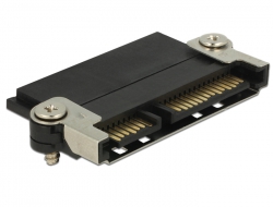 65695 Delock Konektory SATA s funkcí NSS a kovovým klipem