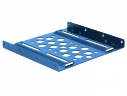 21291 Delock Aluminijski instalacijski okvir 2.5″ na 3.5″, plava