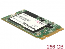 54793 Delock M.2 SATA 6 Gb/s SSD Industrial 256 GB (S42) Toshiba MLC -40 °C ~ 85 °C 