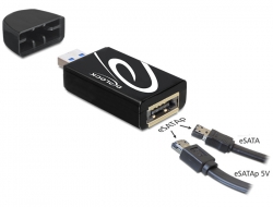 61776 Delock Adapter USB 3.0 to eSATAp