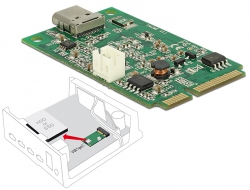 95259 Delock Mini PCIe I/O PCIe dimensiune completă 1 x USB Type-C™ 3.1 Gen 2, mamă