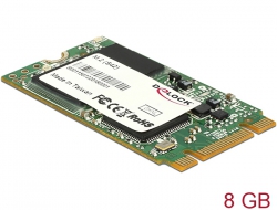 54787 Delock M.2 SATA 6 Gb/s SSD Industrial     8 GB (S42) Toshiba MLC -40 °C ~ 85 °C 