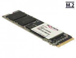 54805 Delock M.2 PCIe SSD Industrial 128 GB (S80) Micron 3D-MLC