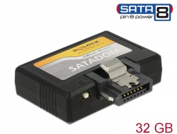 54779 Delock SATA 6 Gb/s DOM Modul 32 GB MLC SATA Pin 8  Power -40 °C ~ 85 °C