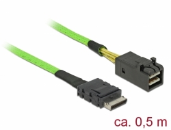 85210 Delock Cablu OCuLink PCIe SFF-8643 > SFF-8611, de 50 cm