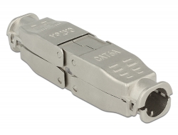 86429 Delock Coupler for network cable Cat.6A STP toolfree