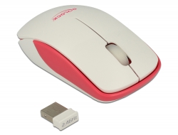 12495 Delock Optical 3-button mini mouse 2.4 GHz wireless