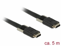 85649 Delock Cablu Camera Link SDR tată > SDR tată, PoCL, de 5 m, negru