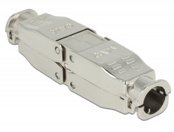 86428 Delock Coupler for network cable Cat.6 STP toolfree