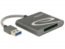 91583 Delock Lettore di schede USB 3.0 per schede di memoria XQD 2.0