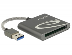 91525 Delock Lettore di schede USB 3.0 per schede di memoria CFast 2.0