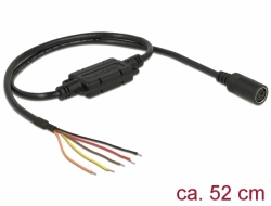 62928 Navilock Connection Cable MD6 female serial> 5 x open wire LVTTL (3.3  V) 52 cm