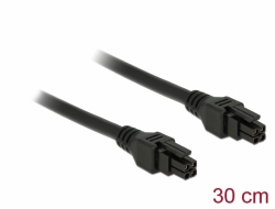 85373 Delock Micro Fit 3.0 Cable de 4 pines macho > macho 30 cm