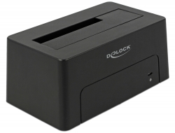 63958 Delock USB Type-C™ 10 Gbps Docking Station for 1 x SATA HDD / SSD
