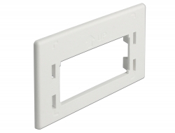 86290 Delock Keystone Adapter Plate for furniture installation outlet